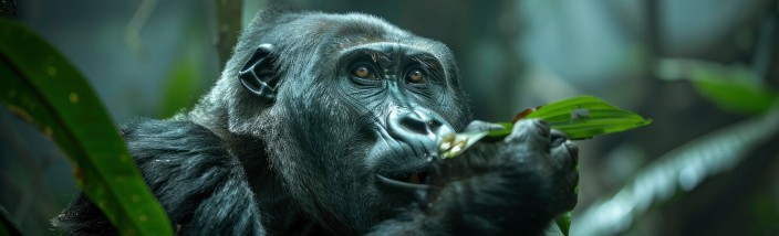 close-up-beautiful-gorilla-wild_23-2151637700